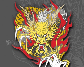 YK Dragon of Kansai [Enamel Pin]