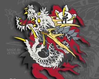 YK Dragon of Dojima [Enamel Pin]