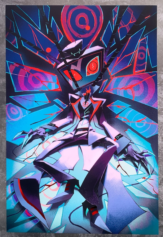 Hazbin Hotel Vox Foil Print - Etsy
