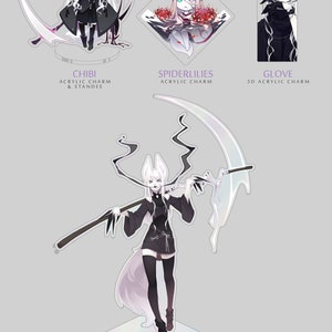 Oni Original Character Charm and Standee