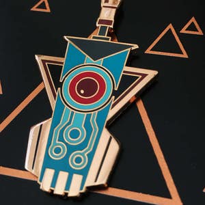 Transistor Enamel Pin