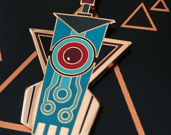 Transistor Enamel Pin
