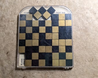 Krazee Checkerboard Puzzle: 1928 Plastrix Tiling Puzzle