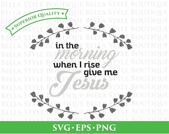 Daj mi Jezusa svg png eps wycięty plik