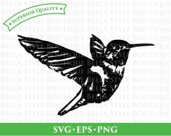 HUMMINGBIRD svg png eps cut file