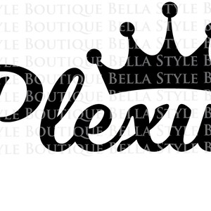 Plexus Crown svg cut file