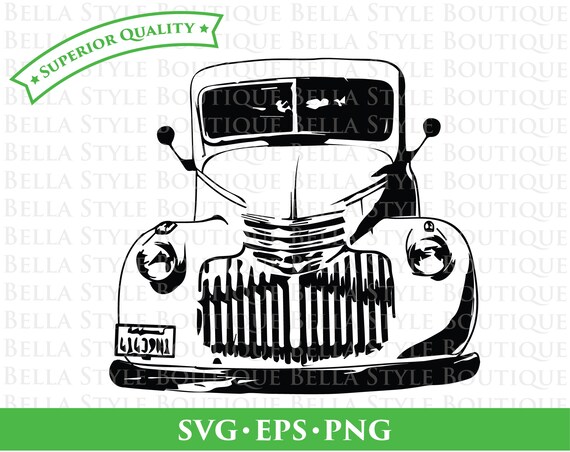 41 chevy truck with waterfall grill svg png eps cut file etsy etsy