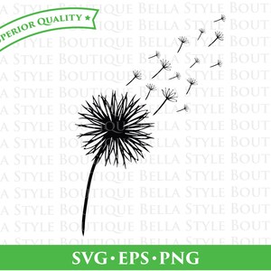 Dandelion Wishes svg cut file