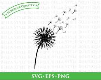 Dandelion Wishes svg cut file