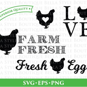 Chicken Bundle svg png eps cut file