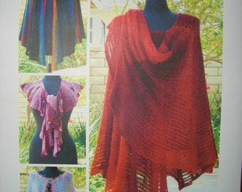 Infinity Capes and Ruffled Scarf