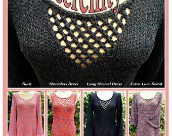 Summer Serenity Tunic Or Dress - Machine Knit Pattern