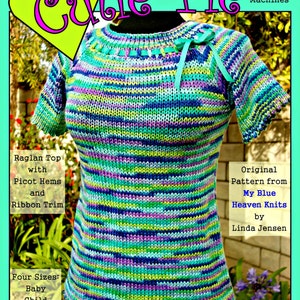 Cutie-pie Top Machine Knit Pattern - Etsy