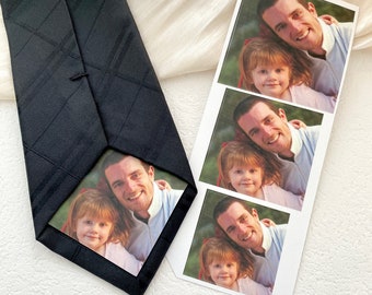 Personalised Photo Patch for Ties,Custom Photo Tie Patch for Wedding,Wedding Gifts for Dad,Father of the Bride,Father of the Groom