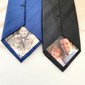 Personalised Photo Patch for Ties,Custom Photo Tie Patch for Wedding,Wedding Gifts for Dad,Father of the Bride,Father of the Groom
