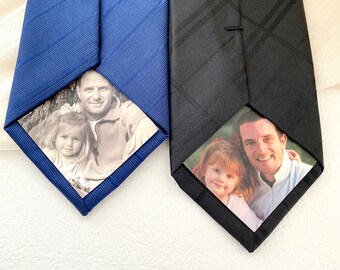 Personalised Photo Patch for Ties,Custom Photo Tie Patch for Wedding,Wedding Gifts for Dad,Father of the Bride,Father of the Groom