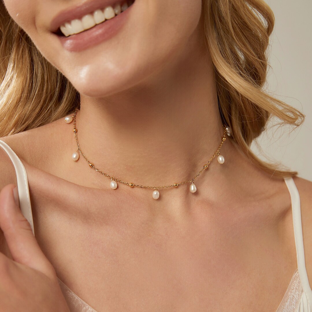 anuke アンヌーク　Mini Pearl Necklace ànuke online store（アンヌーク） / Mini Pearl NecklaceMini