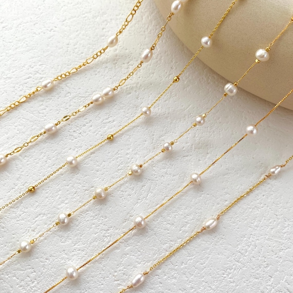 [Golden dew] 18K Gold☆Sweetberry New pearl Necklace wd-nayi-11aa.webp