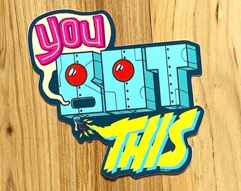 You Bot This - official JIMBOT vinyl sticker