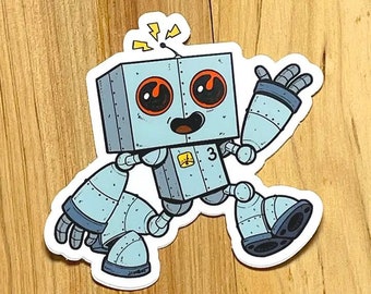 Out For a Walk - official JIMBOT vinyl sticker