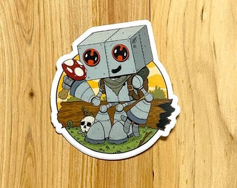 I Found a Mushroom - official JIMBOT vinyl sticker