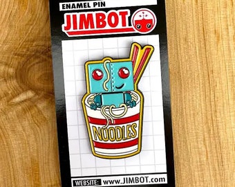 Noodles - Official JIMBOT Enamel Pin