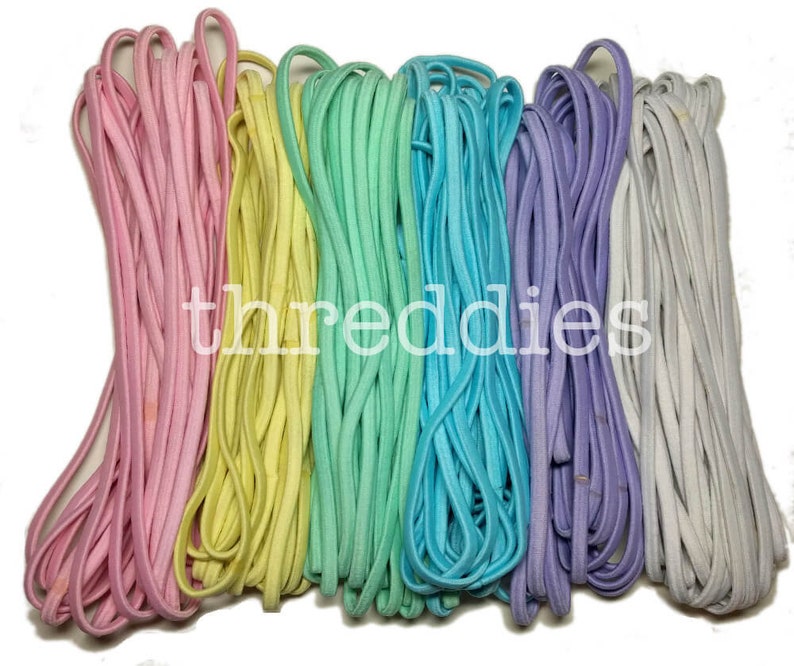 Skinny Thin Elastic Headbands Wholesale Bulk Pack of Thin Etsy