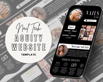 Acuity Website | Website Theme | Web Page Design | Simple Website Templates | Website Design for Small Business | Business Web Design