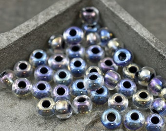 Seed Beads - Size 2 Beads - Czech Glass Beads - 2/0 Beads - 6x4mm - 50 grams (B692)