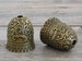 Tassel Caps - Tassel Cones - Bronze Bead Caps - Large Bead Cap - Ornate - 23x20mm - Tall Bead Caps - Large Beads Caps - 2pc - (4714) 