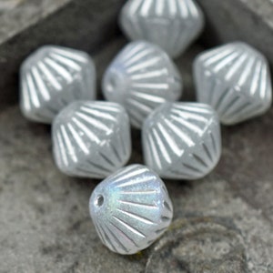 Czech Glass Beads - Bicone Beads - Matte Beads - Czech Glass Bicone - 11mm - 15pcs - (2952)