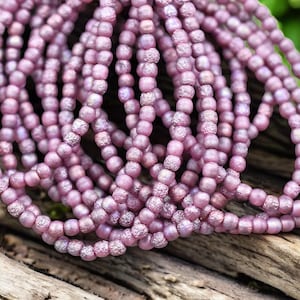 Czech Glass Beads - Round Beads - 3mm Beads - 3mm Druk - Druk Beads - Small Beads - 50pcs - (1202)