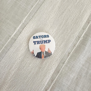 Trump Gameday pin Teams for Trump pin gameday button Game day accessories pins buttons TRUMP football gameday pins