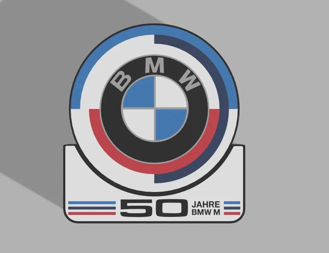 50th Anniversary BMW Logo Lightbox / Lightbox / Car Lovers / BMW M2/M3 ...