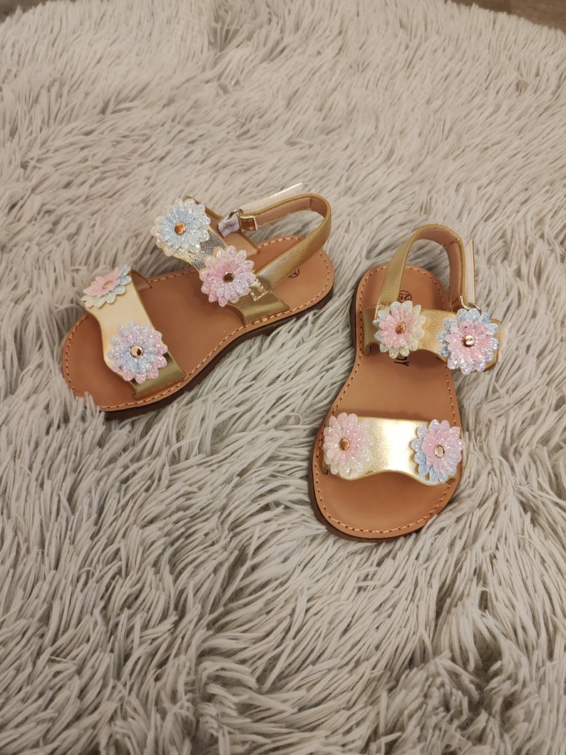 Flower Girl Sandal. - Etsy