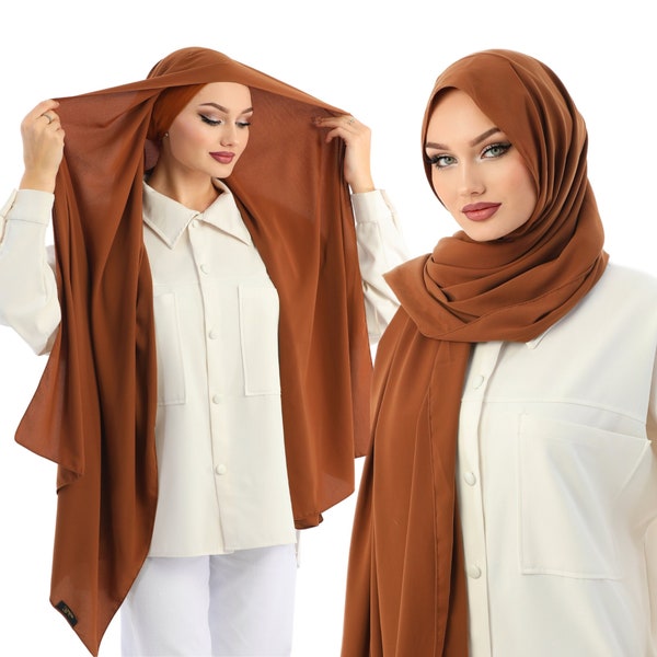 Buy 2 Get 1 FREE!, Instant Heavy Crepe Hijab, Ready to wear wrap, head wrap, Practical Medina Hijab, Instant Scarf, Muslim Ready, zweiteiler