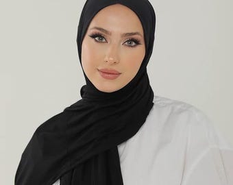 Kaufen Sie 2, erhalten Sie 1 GRATIS !, Premium-Luxus-Jersey Hijab, Baumwoll-Hijab-Verpackung, Kopfverpackung, Jersey-Hijab, Jersey-Schal, muslimischer Hijab,