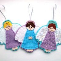 Felt Angel - Etsy
