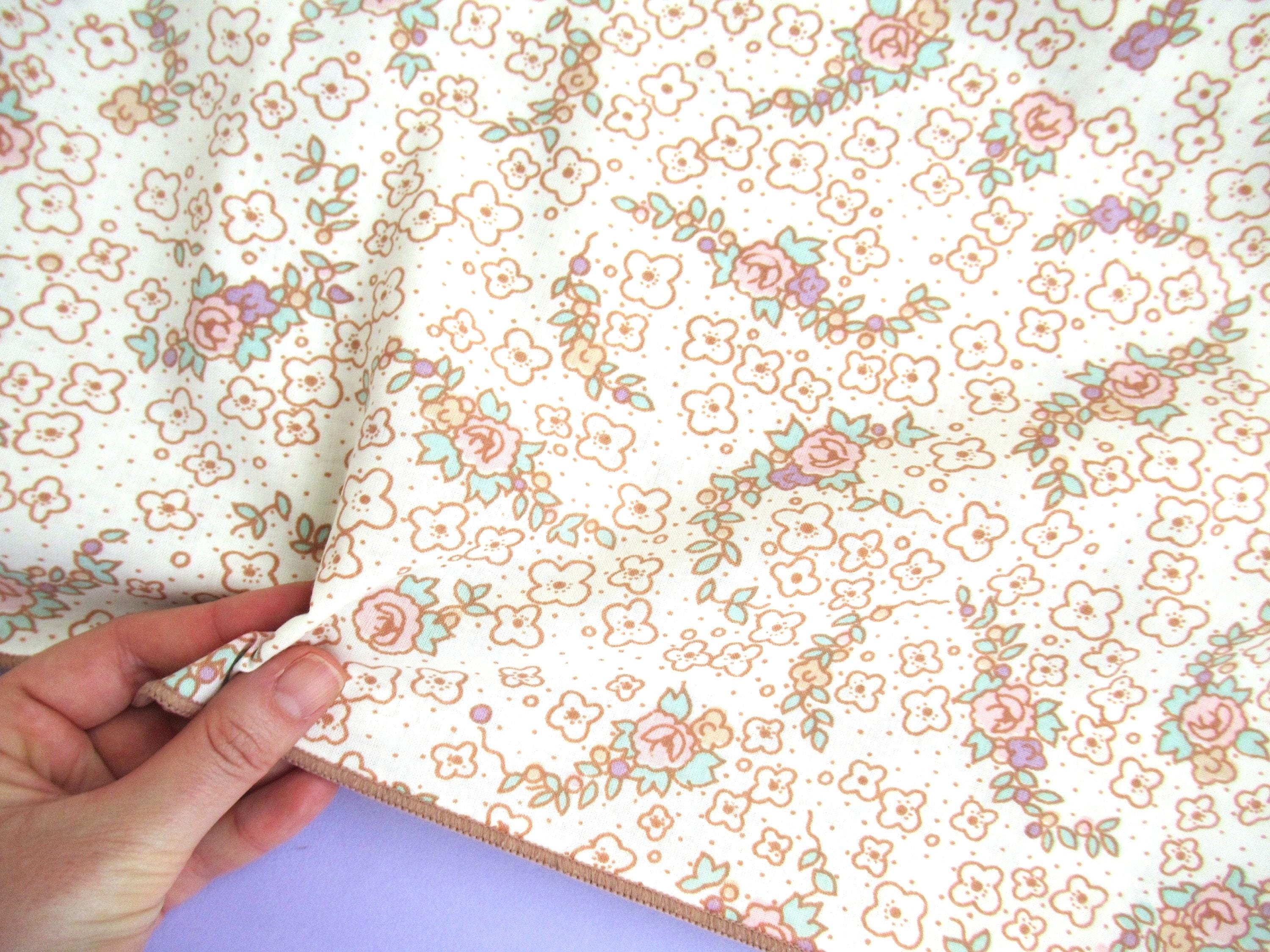 Vintage Floral Single Duvet Cover: 70s Mary Quant for Dorma, Retro