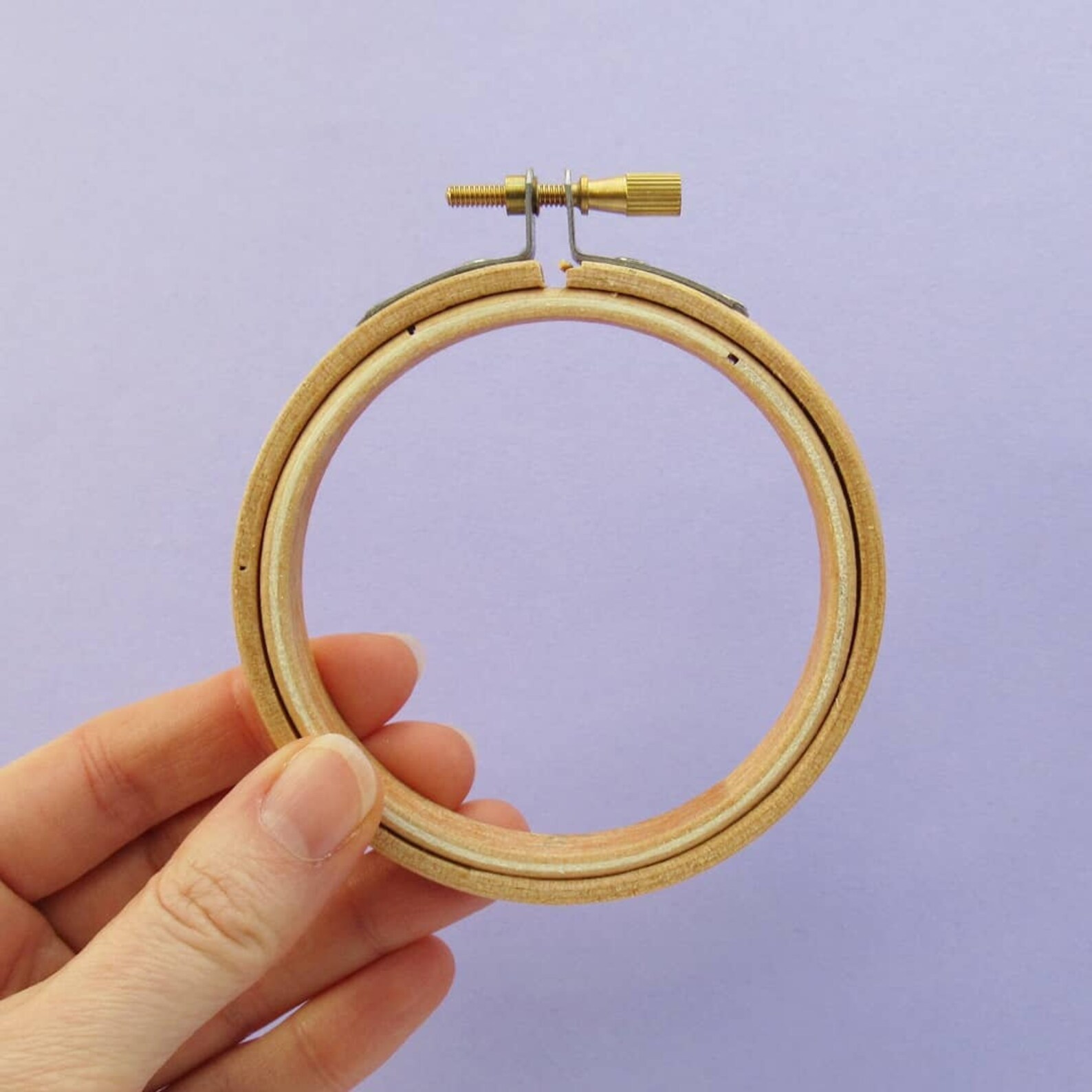 3 Inch Wooden Embroidery Hoops Set of 3 6 or 12 Mini Hoops Etsy