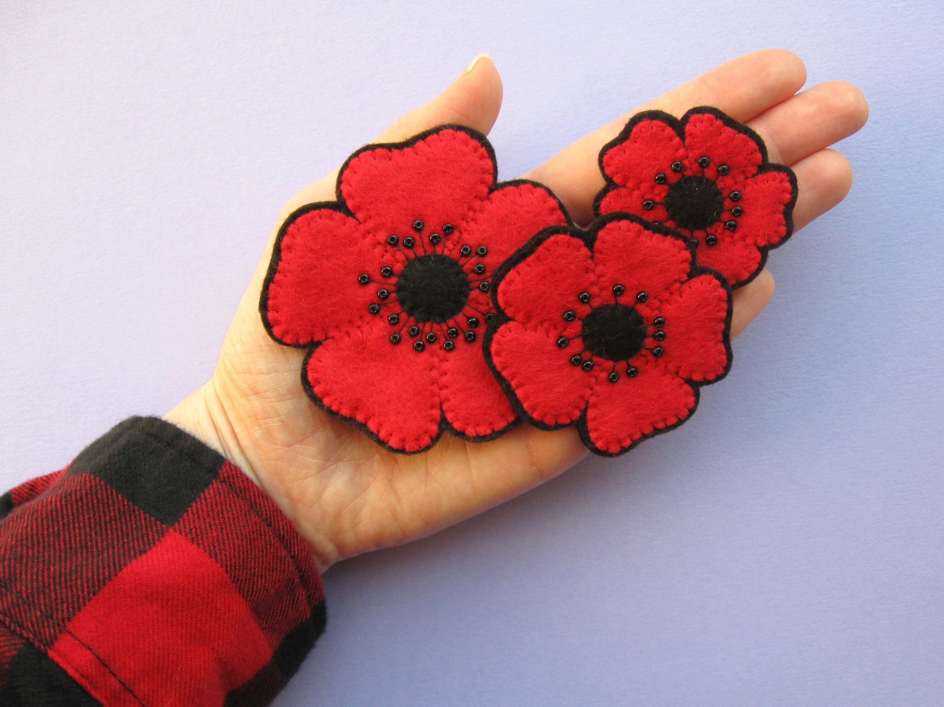 Flexible Flowers PDF Pattern Easy Felt Flower Sewing Tutorial, Sew Pretty  Felt Brooches & Lots More 