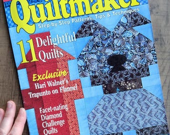 Quiltmaker Magazine, Issue 75, 2000, Vintage 00s Quilting & Patchwork Patterns