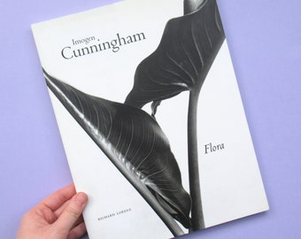 Imogen Cunningham: Flora - vintage art book, botanical photographs, plants, flowers, text by Richard Lorenz, Bullfinch Press, woman artist