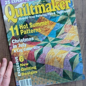 Quiltmaker Magazine, Issue 68, 1999, Vintage 90s Quilting & Patchwork Patterns