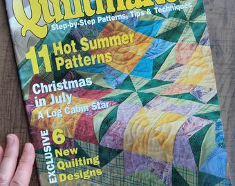 Quiltmaker Magazine, Issue 68, 1999, Vintage 90s Quilting & Patchwork Patterns