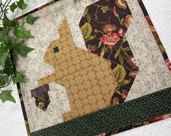 Squirrel Mini Quilt