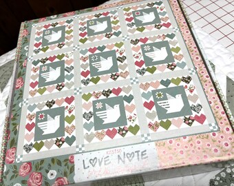 Lovey Dovey Quilt KIT by Lella Boutique