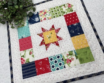 Colorful Garden Mini Quilt