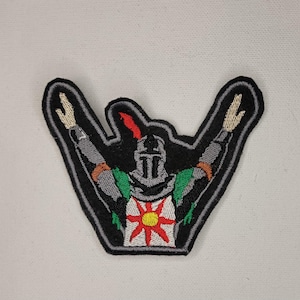 Solaire - Dark Souls - Embroidered Sew-On/DIY Patch