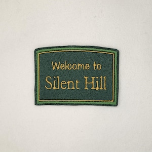 Welcome To Silent Hill - Embroidered Sew-On/DIY Patch